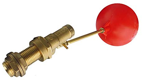 1,27 cm del 1 kulkuk flytventil med 15,24 cm arm och plastvätska