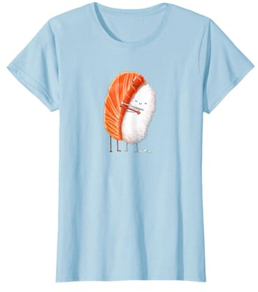 Sushi Hug Kawaii Graphic Maglietta