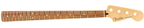 Fender Neck, Player Series Precision Bass® Neck, 20 Medium Jumbo Frets, Pau Ferro, 9.5, Modern C