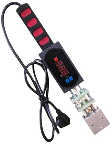 XDTKJDZ Máquina De Marcar De Mano, Hierro De Marcar De Madera Eléctrico, Temperatura Ajustable, con Pantalla Digital, Hierro De Marcar Cuero para Carpinteros, Manualidades De Cuero