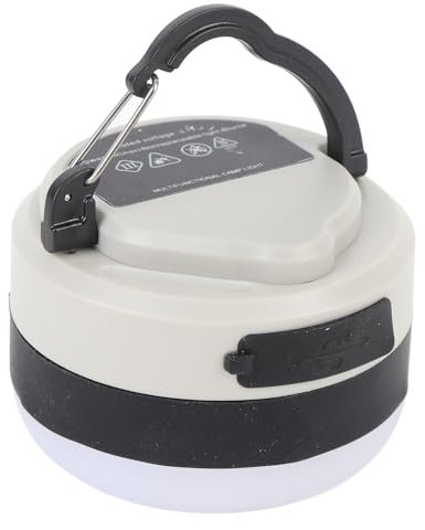 Campinglaterne, Wasserdichte LED-Zeltleuchte, Wiederaufladbare USB-Taschenlampe, Outdoor-Campingleuchten mit Farbbeleuchtung, Tragbare Zeltlampe für Wandern, Angeln, Notfall