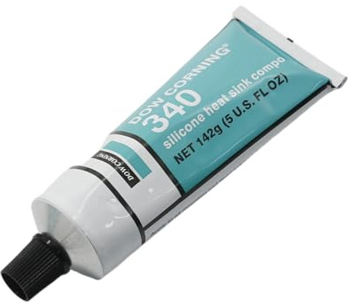Dow Corning 340 Silicone Heat Sink Compound 5oz 142g Vit Silikon Termisk Koppling Värmeledande Fett för Elektriska Enheter PCB Montering Dator CPU Kylfläns Icke-Flowande