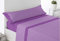 Confort Home M.T Juego SÁBANAS DE Verano Lisas (3 Piezas) (150_x_200_cm, Lila/Morado)