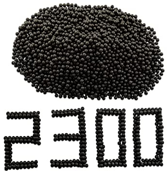 GM&BW 2,4Kg 2300 pz Biglie in Argilla biodegradabile Diametro 9,5mm