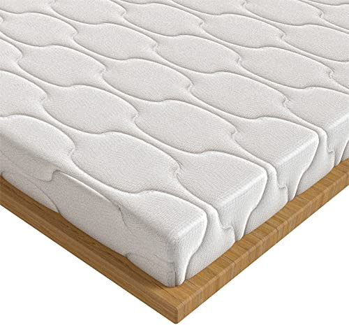 POKAR Matratzentopper Matratzen Topper Matratzenauflage Matratzenschoner für Matratze Waschbar und für Allergiker Geeignet 80 x 200 cm