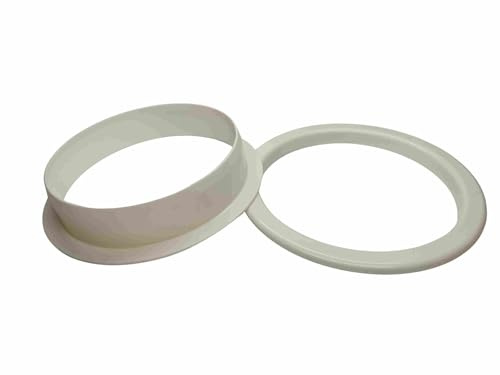 Naturii Anneaux de soutien pour sac filtrant compatibles avec Desjoyaux – Paire d'anneaux intérieurs et extérieurs en plastique ABS résistant