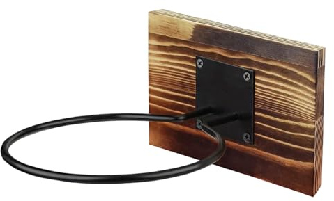 Generisch Soporte de pared para baloncesto, ahorra espacio estético, soporte de baloncesto montado en la pared, para voleibol, fútbol, sala de estar, dormitorio, pasillo, sótano, ático, juego