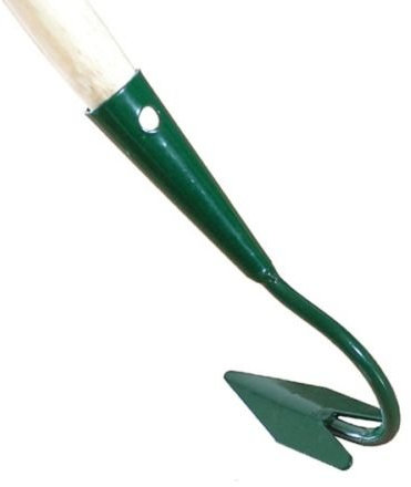 Handgrubber Gartenhacke 1 Zinke grün Kultivator Grubber Blumenharke Kralle