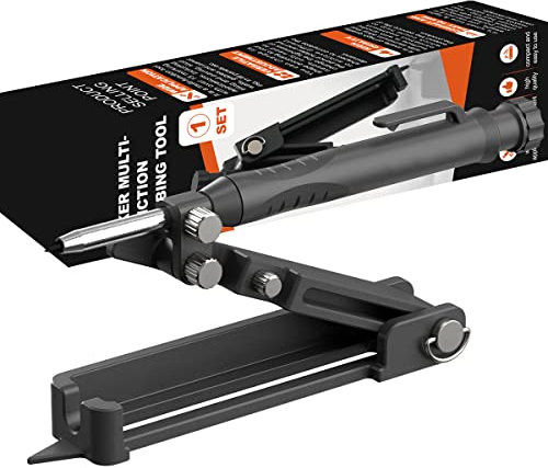 Outils de Traçage Multi Usages, Outil de Traçage Avec Crayon à Trou Profond, Jauge de Contour avec Serrure pour Copier avec Précision la Forme Irrégulière (A)