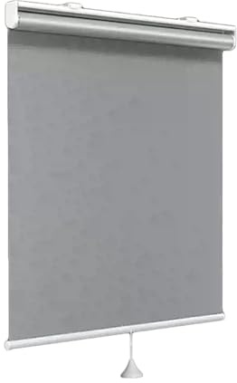 X1NGFU Store Enrouleur Occultant sans Fil,Store à Rouleau à Ressort à Montée Automatique,100% Occultant,Isolation Thermique,pour Maison,Bureau,Personnalisé,Largeur x Hauteur (50cm x 100cm)