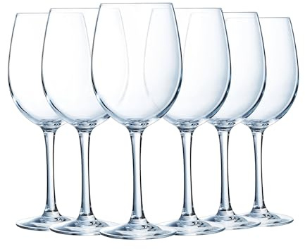 Chef & Sommelier - Collection Cabernet - 6 verres à pied Tulipe 35 cl - Fabriqués en France - Emballage renforcé