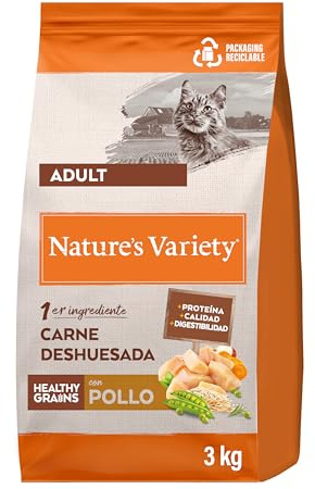 Nature's Variety Healthy Grains Pienso para Gatos Adultos con Pollo - 3kg