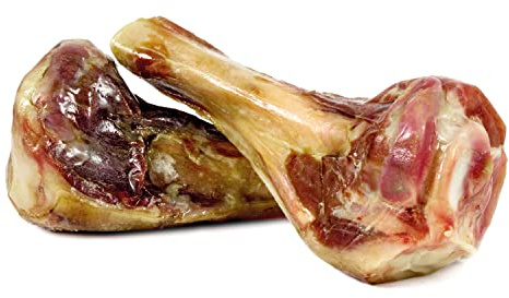 Arquivet - 24 Medios Huesos de jamón Serrano 100% Natural - Snacks Naturales para Perros