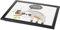 Invero Deluxe Cuppa Time Printed Cushioned Lap Tray with Wooden Frame and Bean Bag Cushion Base Ideal for Breakfast in Bed or Dinner - 44cm x 34cm