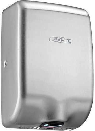 TEW dexPro Commercial/Domestic Hand Dryer Feisty Compact High Speed Hand Dryer 1.0kW Brushed Stainless Steel – FC1SS
