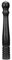 Wood Pepper Mill Hotel Salt Pepper Mill Large 20 Super Big Oak Wooden Salt and Pepper Stainless Steel Core Manual Pepper Grinder- Black