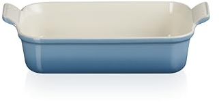 Le Creuset Pirofila rettangolare Tradition in gres vetrificato, 26 cm, 2.4 L, Chambray, 71102264340001
