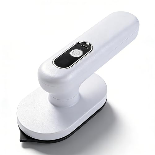 Dpofirs Plancha Inalámbrica para Ropa, Plancha de Vapor para Viajes, 3 Ajustes de Temperatura, Seca de Mano con Calentamiento Rápido para el Hogar, Negocios, Hoteles