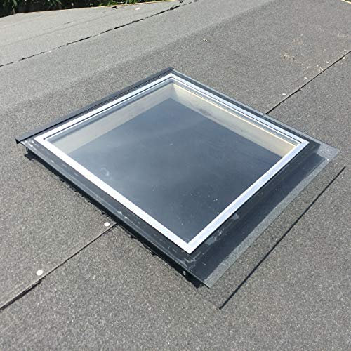Activent (48cm x 50cm Double Glazed Fixed Skylight For Garden Buildings and Sheds