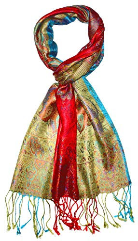 Lorenzo Cana Maenner Seidenschal aus 100% Seide gewebt, Herrenschal Paisleymuster 786491177