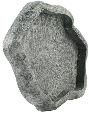 CHICIRIS Eidechsen-Futterstation, Futternapf, Reptilien Wasser Tablett Robuster Reptilienstein aus Kunstharz Futter- und Wassernapf Reptilienschale für Schildkröteneidechsen (Grün S)