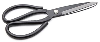 Tijeras artesanales Tijeras potentes, Asesino de peces doméstico, Adecuadas for cocinas y restaurantes, Alta temperatura, Tijeras negras