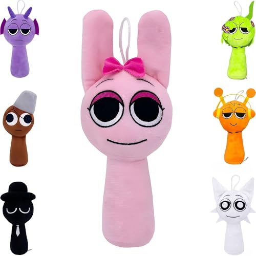 wiztex Sprunkii peluche - Video YouTube Animali di peluche Sprunkii Peluche regalo per bambini e appassionati (Pink)