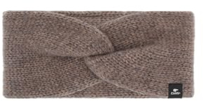 Eisbär Stirnband Damen Fenna Beige - Merino Headband für Frauen - Haarband mit Fleece schützt vor Kälte und Wind - Haube atmungsaktiv weich warm aus Österreich