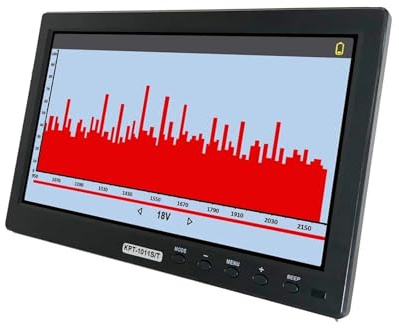 KPT-1011ST DVB-S2 DVB-T2 DVB-C Combo 10,1 tums LCD-satellitsökare HD-satellitmottagare Spektrumanalys jämfört med KPT-1010ST