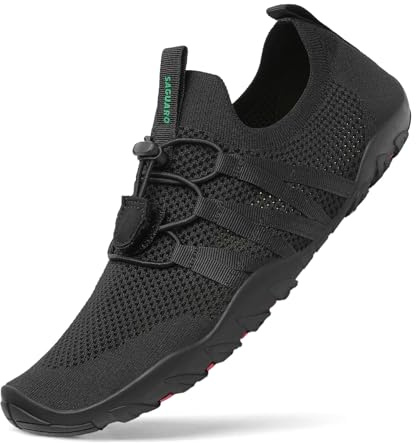 SAGUARO Scarpe da Immersione Donna Uomo Rapida Asciugatura Slittata Scarpette da Acqua per Nuoto Piscina Spiaggia Surf Neropur 42 EU