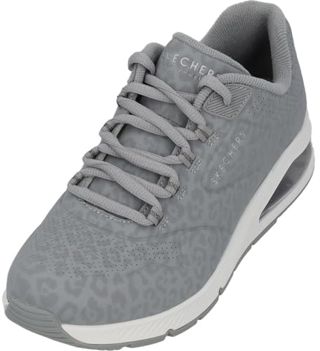 Skechers Damen UNO 2 In-Kat-Neato Sneaker, Grau, 37 EU