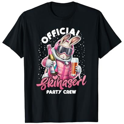 Skihaserl Party Crew Apres Ski Damen T-Shirt