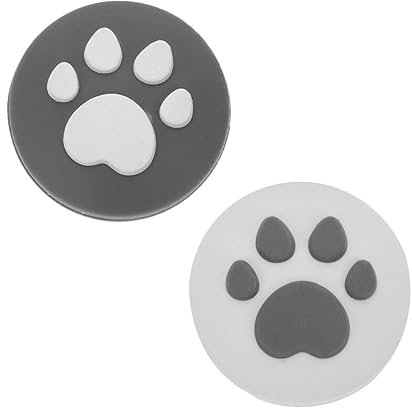 KOMBIUDA 4piezas Fundas Protectoras De Silicona De Gato para Tapa De Balancín Antideslizante y Duradera