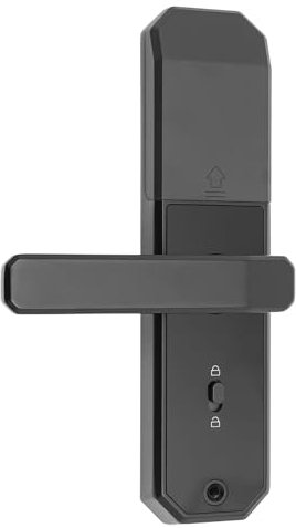 Serrure A Empreinte Digitale, Verrou Electronique Intelligent, Serrure Connectée, Convient Aux Portes En Bois, Aux Portes Intérieures Et Aux Portes En Alliage D'aluminium