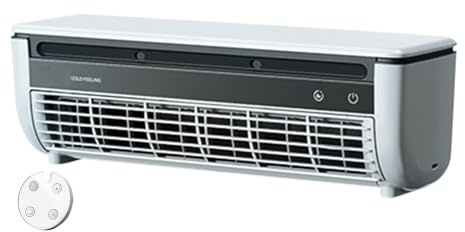 Ventilador De Aire ondicionado Para Dormitorio - Ventilador Portátil de Aire ondicionado,Enfriador de Ambiente con Carga Inalámbrica y Velocidades para Casa, Cocina, Dormitorio,