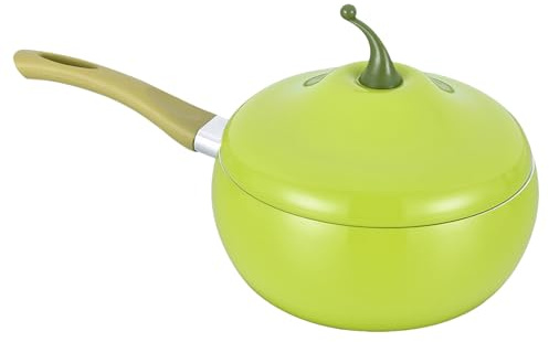 con tapa – Olla de cocción a fuego lento para verduras y frutas, de cocción lenta con tapa – Para cocinar a fuego lento y freír los espaguetis y la sopa