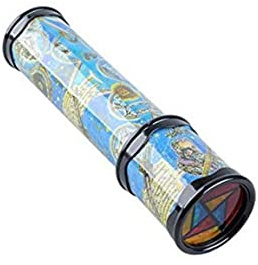 Hperu Caleidoscopi per Bambini Adulti, 1 Pezzo Giocattolo Caleidoscopio Rotante Caleidoscopio 3D Prisma Giocattolo Telescopio per Bambini Educazione Precoce, Stile Casuale