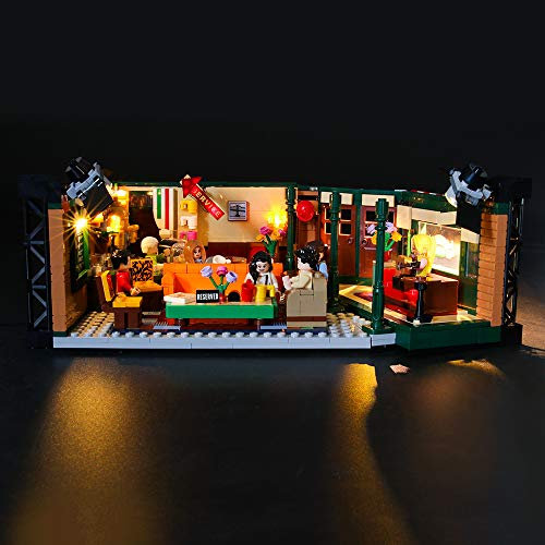 LIGHTAILING Light Set For (Ideas Friends The Television Series Central Perk) Building Blocks Model - Led Light kit Compatible With Lego 21319(NOT Included The Model)