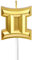 AOMIG Velas Cumpleaños Originales, Velas Cumpleaños Divertidas de Gemini, Velas de Pastel Cumpleaños, Velas Doradas para Cumpleaños, Aniversario, Fiesta Temática, Doce Constelaciones para Elegir