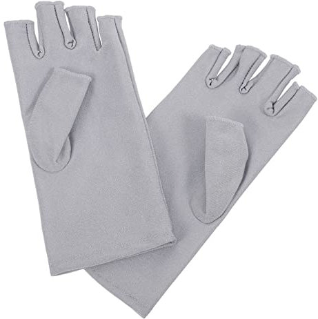 GOOHOCHY 1 Paar dünne Damenhandschuhe Fingerlose Sonnencreme-Handschuhe UV-Handschuh outdoor handschuhe sonnenschutz handschuhe fellpflege handschuh Damen Handschuhe bequeme Damenhandschuhe