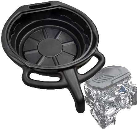 Niktule Ölauffangwannen zum Ölwechsel,ölauffangbehälter,öl auffangwanne,Ölwechselwanne Ölauffangwanne,Motorölbehälter,auslaufsicherer Ölablassbehälter,Ölablasswannen,großes Fassungsvermögen für Autos