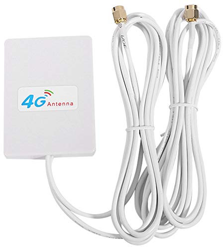 DIioee Antenna WiFi 4G / 3G LTE 28dBi Amplificatore Di Segnale 4G / 3G Antenna Wifi Antenna Di Rete A Banda Larga (SMA)