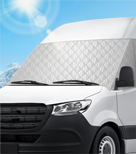 VANNCAMP Exterior Windshield Cover for Mercedes Sprinter 2007-2026