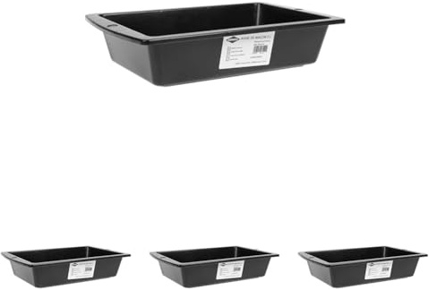 COGEX - Auge en plastique - 3L - Léger et facile à transporter - Convient pour les travaux de maçonnerie- Résistant, robuste - Permet un malaxage efficace - Multiples usages - Se nettoie facilement