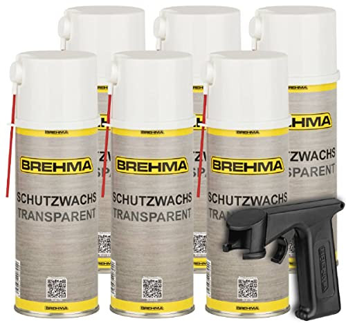 BREHMA 6X Schutzwachs, Konservierung, Korrosionsschutz mit Griff