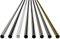 MDEKOR Rohr Stahlrohr 160 cm in Messing Gold aus Metall für Gardinenstange Vorhangstange Ø 19 mm Metall-Rohr
