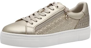 Tamaris Women's Damen 1-23313-41 Sneaker, doré, 37 EU