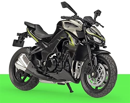 1/18 Metal Diecast Escala Modelo Motocicleta Kit Exhibición Colecciones Regalo Juguete para Kawasaki Z 1000 R 2017