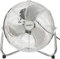 Arebos Bodenventilator Ø30 cm | Windmaschine Retro Stil | Ventilator | 3 Geschwindigkeitsstufen | hoher Luftdurchsatz | 100° einstellbarer Neigungswinkel | Chrom