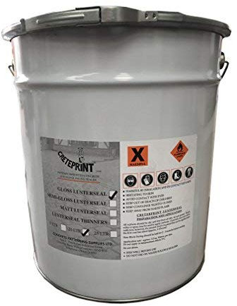 Creteprint Coloured Imprinted Concrete Lusterseal (Slate Grey)